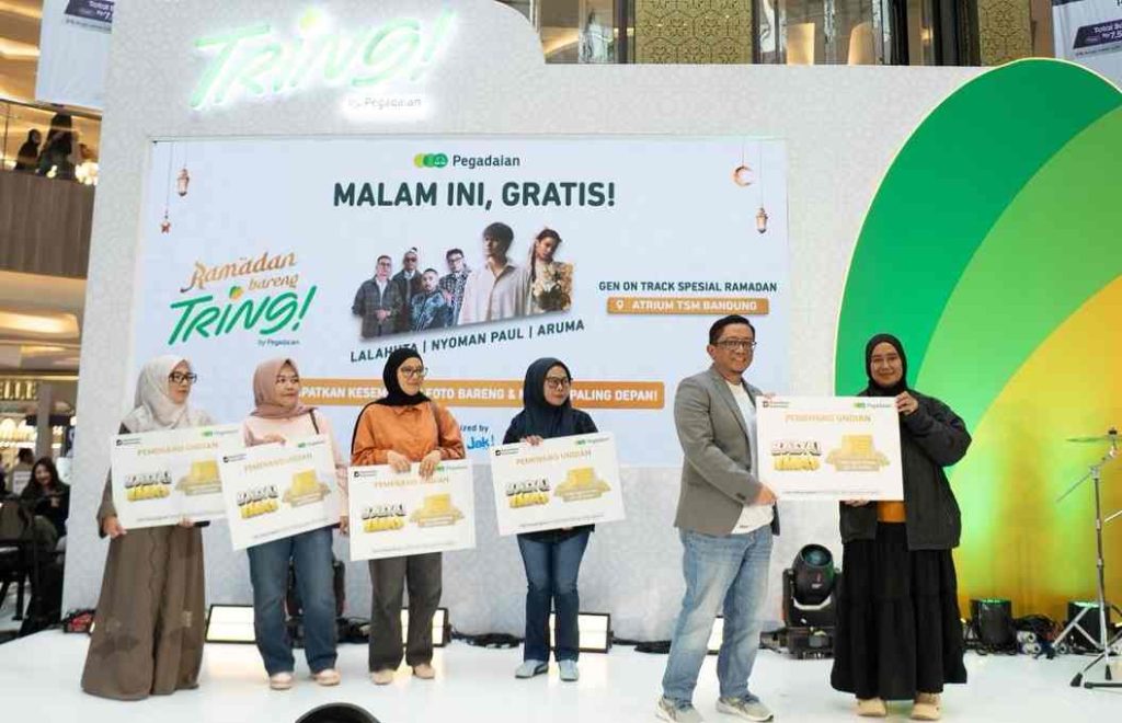 Nasabah Pegadaian Menang Emas 124 Gram di Undian Badai Emas