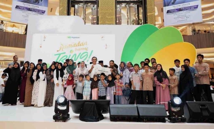 Pegadaian Tebar Kebaikan Ramadan, Santuni Anak Griya Ramah Anak di TSM Bandung